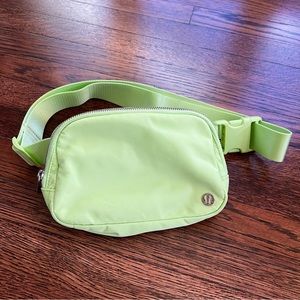 Lululemon belt bag - lime green